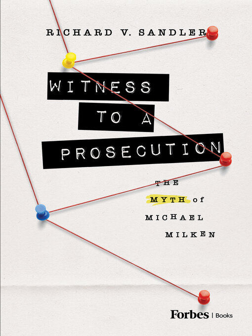 Title details for Witness to a Prosecution by Richard Sandler - Available